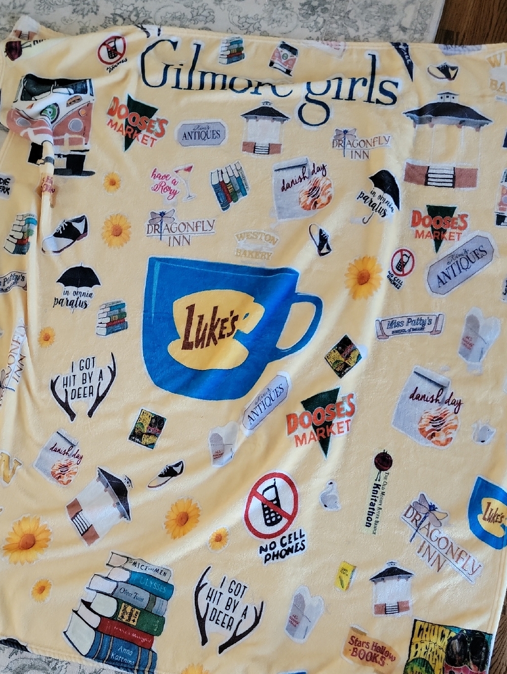 Gilmore Girls Throw Blanket